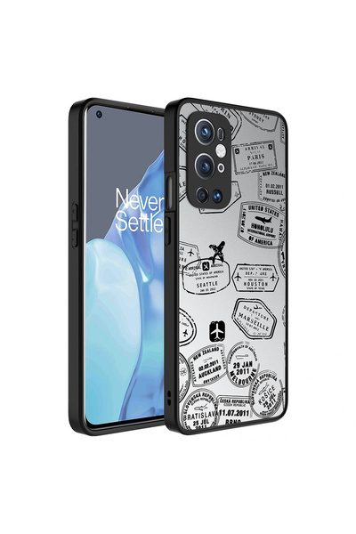 one depot only for quality life One Plus 9 Pro Case Mirrored Pattern Camera P...