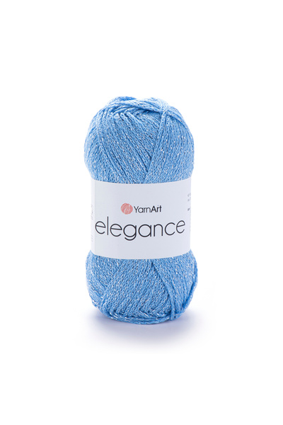 Yarnart أناقة 88% قطن 12% معدني – 50 جرام 130 متر خيط حياكة رفيع لامع-1 قطعة-107