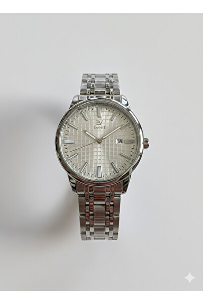 Evred Everd Classic Watch in full silver.