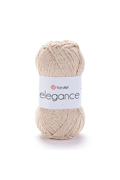 Yarnart Elegance 3-Pack Advantageous Package 88% Cotton 12% Metallic – 50 g 1...