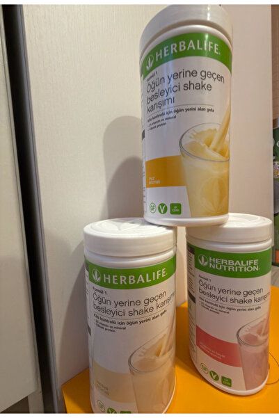 Herbalife 3 Adet kilo vermeye yardımcı formül 1 shake (Dilediğiniz tatlarda s...