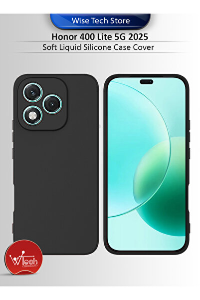 Wtech Honor 400 Lite 5G 2025 Soft Liquid Silicone Case Cover