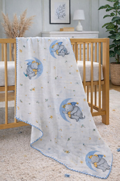 MODA Multi-Purpose 80*90 Muslin Cloth 100% Cotton Newborn Baby Blanket