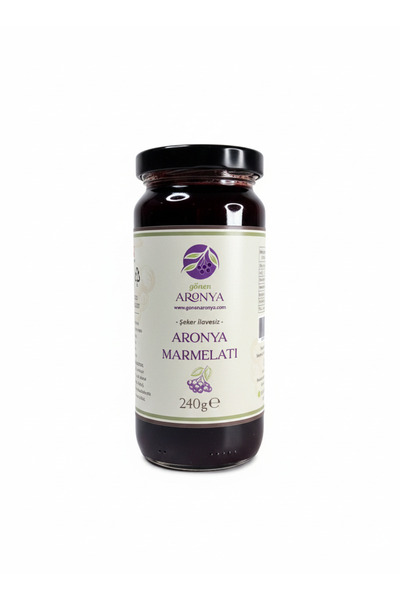 Aronya Marmelatı şeker ilavesiz 240 gr
