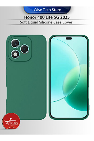 Wtech Honor 400 Lite 5G 2025 Soft Liquid Silicone Case Cover