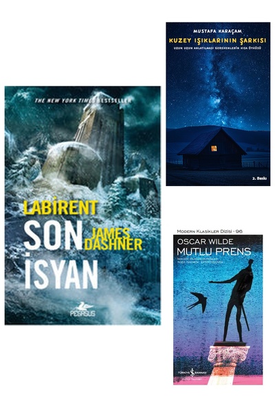 TÜRKİYE İŞ BANKASI KÜLTÜR YAYINLARI Labirent: Son İsyan - James Dashner + Kuz...