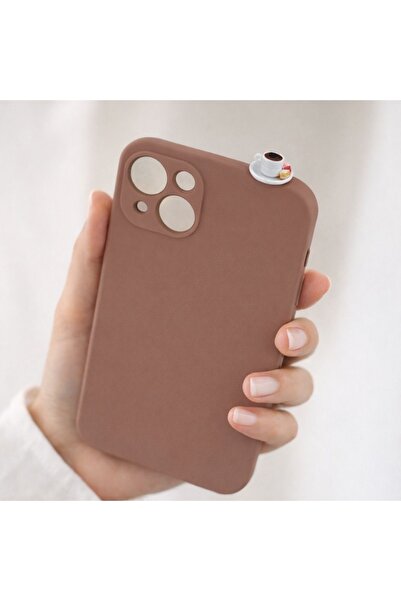 lotusbybuket iPhone 13-14 Compatible Delightful Coffee Silicone Case