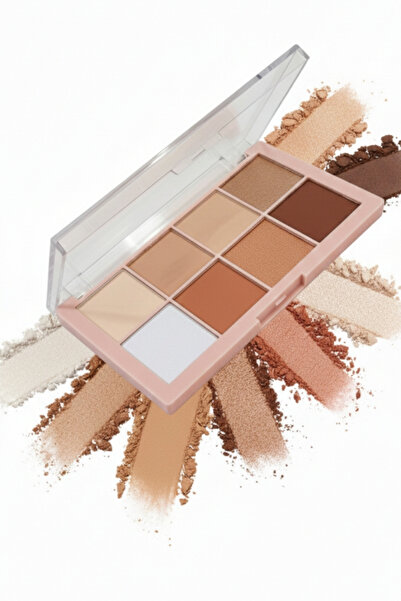 wonderway 8'li Far Paleti- Sıcak & Altın Tonlar Yüksek Pigmentasyon