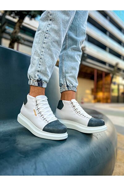 Lucy Shoes Yg258 Roma Colorful Men's Sports Casual Lace-Up Leather Boots Cbt ...