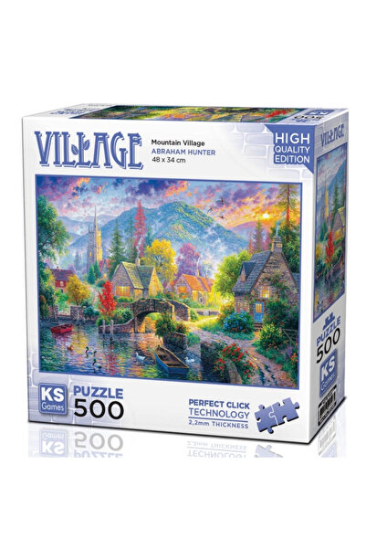 sinerjim Nessiworld Mountain Village Puzzle 500 Pieces 20046
