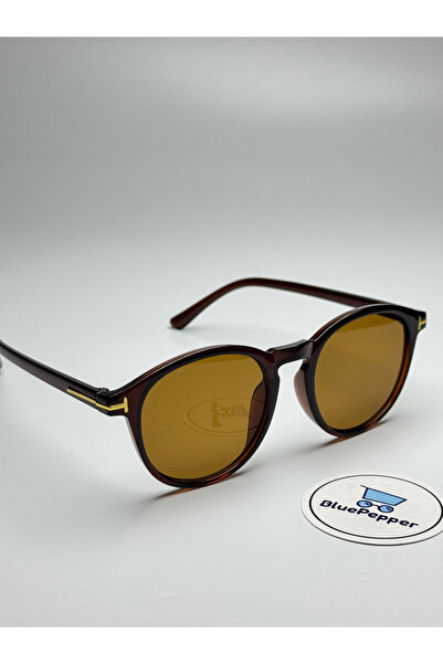 BluePepper Toms V6 |   Sunglasses Soft Color Trend Model Brown Frame Brown Gl...