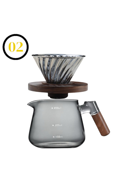 Unspecified V60 Coffee Set: Server and Funnel