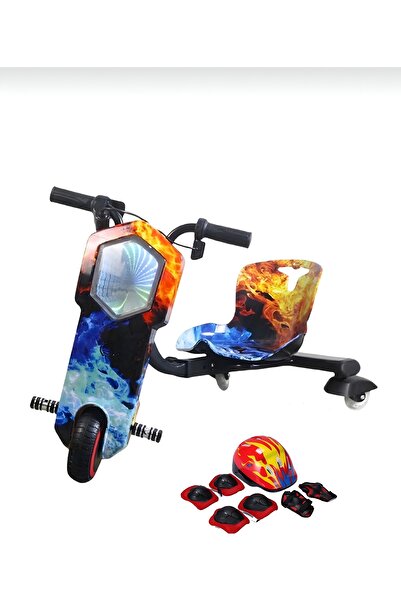 My modern game سكوتر كهربائي درفت صغير للأطفال، 36 فولت بمحرك 250 واط مع خوذة...