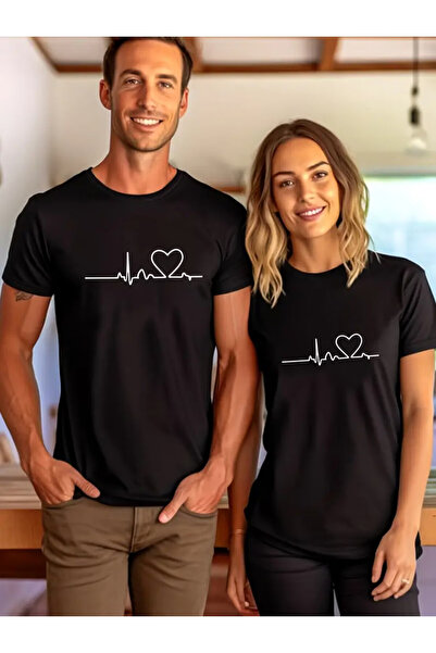 Joetsu Tricouri concepute pentru cupluri; tricou unisex de Ziua Îndrăgostițil...