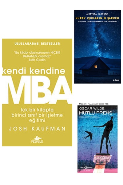 TÜRKİYE İŞ BANKASI KÜLTÜR YAYINLARI Kendi Kendine MBA - Josh Kaufman + Kuzey ...