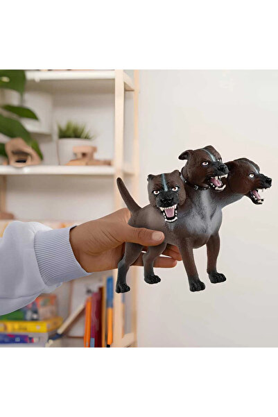 NW NessiWorld Schleich Fluffy 13990 Three-Headed Dog Figure