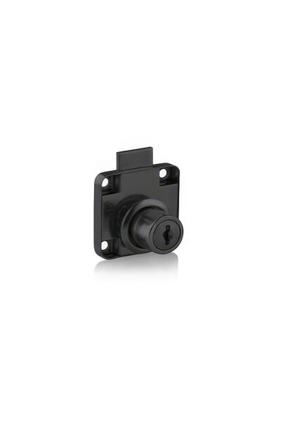 CANEX 2 ADET KARE ÇEKMECE KİLİDİ 19 MM ÇAP SİLİNDİR UZUNLIĞU 22 MM ZAMAK GÖVD...