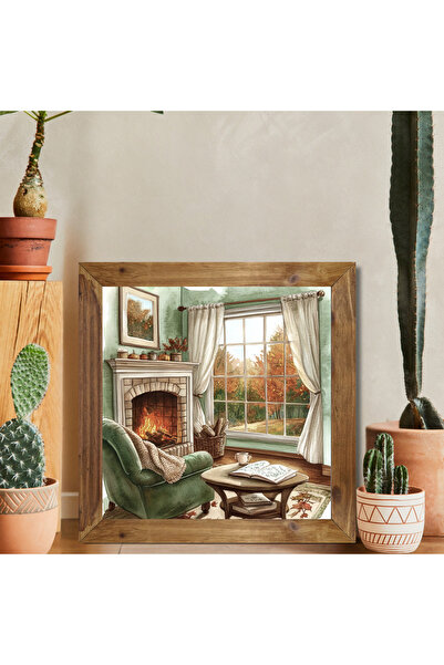 Tuba Decor Square Painting with Wooden Frame