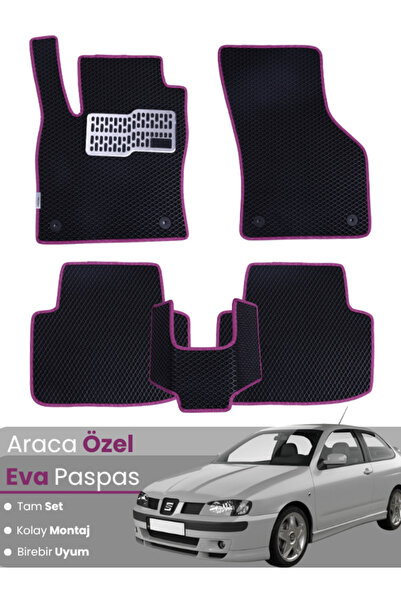 stiloto مجموعة كاملة من دواسات EVA متوافقة مع سيارة سيات كوردوبا (2002-2009) ...