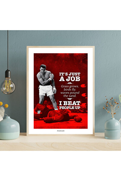 Pixaflair - Muhammed Ali - Victory - Çerçevesiz Poster