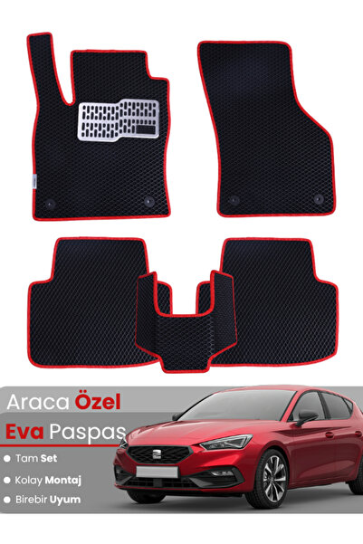 stiloto SEAT LEON KL (2020-2024) Uyumlu EVA Paspas Tam Set–Oto Paspas,Araca Ö...