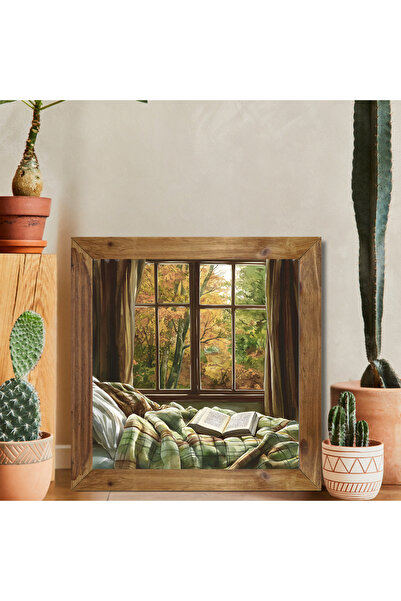 Tuba Decor Square Painting with Wooden Frame