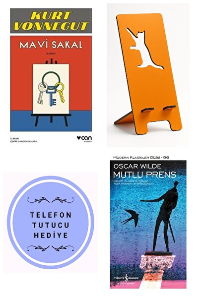TÜRKİYE İŞ BANKASI KÜLTÜR YAYINLARI Mavi Sakal - Kurt Vonnegut + Telefon Tutu...