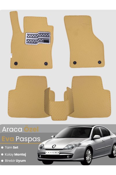 stiloto RENAULT LAGUNA 3 (2008-2015) Uyumlu EVA Paspas Tam Set–Oto Paspas,Ara...