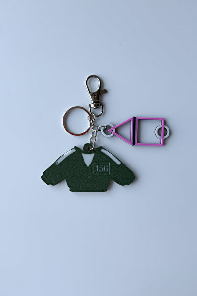 sin istanbul Squid Game Silver Chain Keychain, Bag Ornament