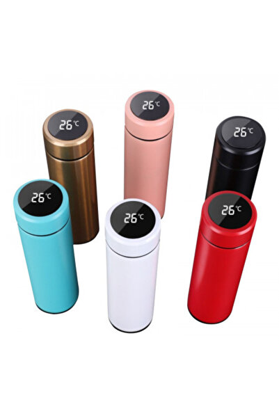 OEM Smart thermos with display, MD, stainless steel, 0.5 l