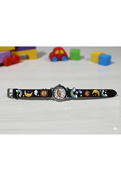 efmues Children's Watch Rainbow Color Children's Wristwatch Analog Wristwatch