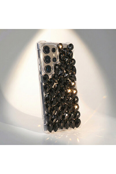 OSG Samsung S25 Ultra Compatible Premium Luxury Stone Embroidered Stylish Des...