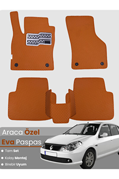 stiloto RENAULT SYMBOL 2 (2008-2012) Uyumlu EVA Paspas Tam Set–Oto Paspas,Ara...