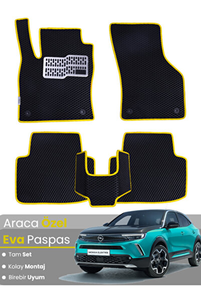 stiloto طقم كامل من دواسات EVA متوافقة مع أوبل موكا الكهربائية (2023-2025) - ...