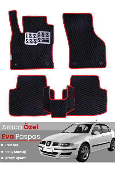 Guerrino Seat Leon 1m (1998-2004) Compatible Eva Floor Mat Full Set–Auto Mat,...