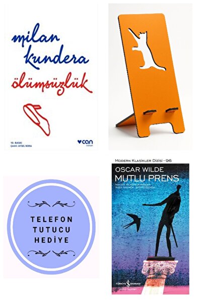 TÜRKİYE İŞ BANKASI KÜLTÜR YAYINLARI Ölümsüzlük - Milan Kundera + Telefon Tutu...