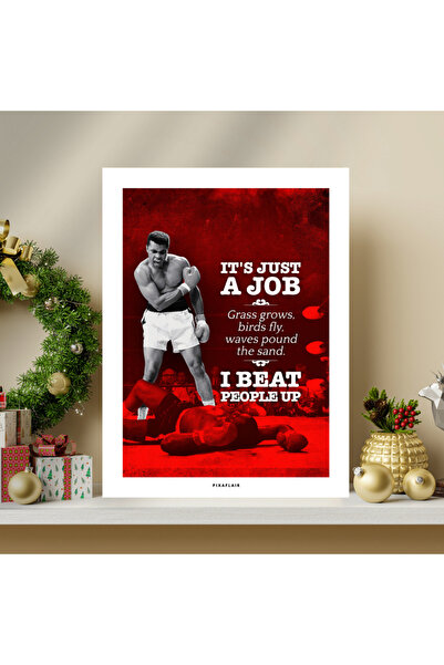 Pixaflair - Muhammed Ali - Victory - Çerçevesiz Poster