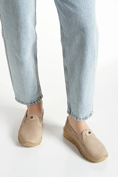 Adım Dünyası Genuine Leather Women's Orthopedic Casual Shoes – Summer Perfora...