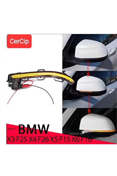 CerCip Semnalizări Dinamice Oglindă compatibile pentru BMW X3 F25 LCI Facelif...
