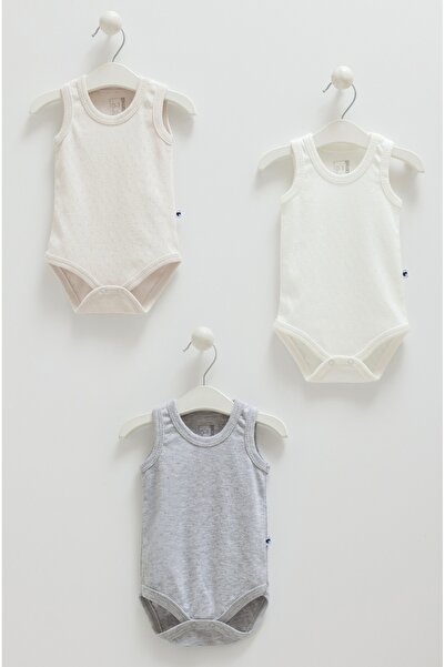 Caramell 100% Cotton 3-Piece Athlete Body Set Baby Boy