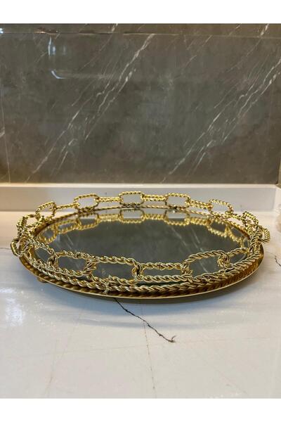 Çiçekdekor Zincirli tepsi