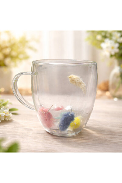 Malooki Double Glass Mug