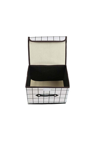 Midi Polka Dot Fabric Storage Box