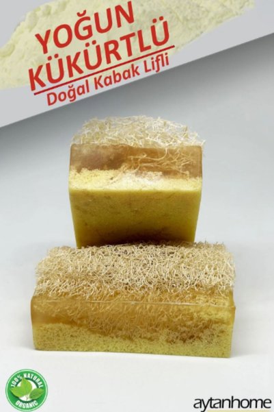Aytan Home Kojic Acid Soap Fiber Sulfur Soap (Care Set) Kojic-Sulfur Soap Set