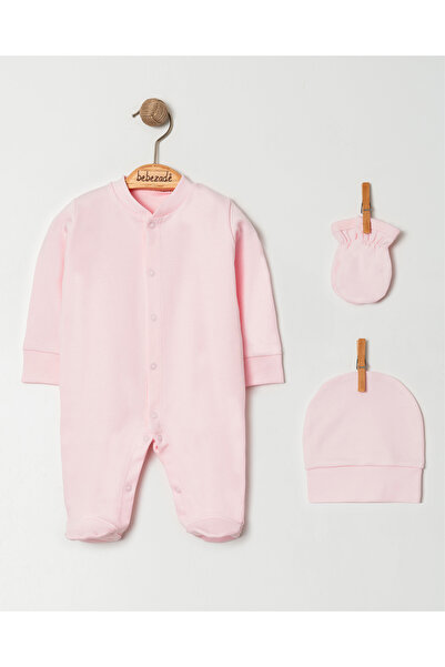 Bebezade 3 Piece Basic Jumpsuit Set