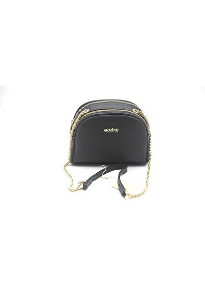 Armine Bag 367 Black Pi̇a