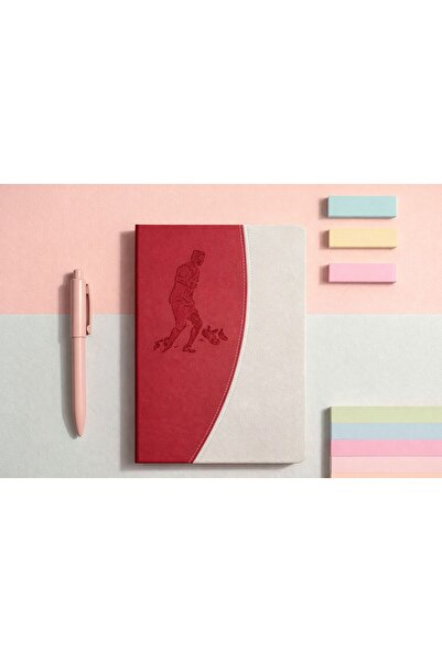 Bz Kırmızı Beyaz Özel Atatürk Baskılı Arka kapak Özel baskılı