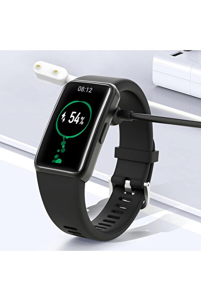 Dexmon Huawei Watch Fit 2/3/4/4 Pro - Huawei Band 10/9/8/7/6 Uyumlu Akıllı Saat Usb Şarj Aleti Kablosu