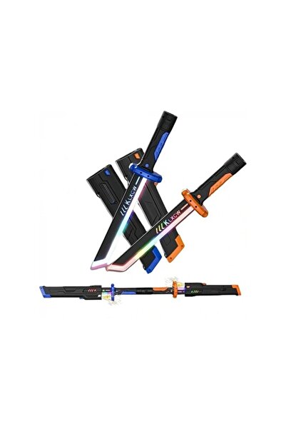 NW NessiWorld 456-38M 44 سم سيف ضوئي LED يصدر أشعة كاشفة بألوان مختلفة، مكون ...