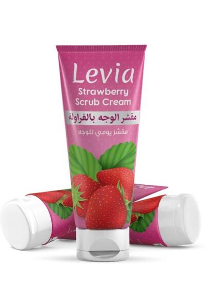 Livia مقشر يومي بعصير الفراولة من ليفيا، 200 مل